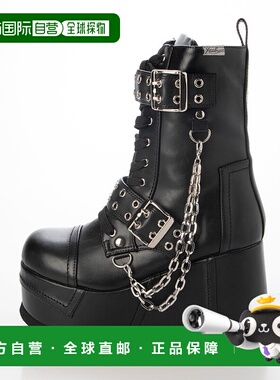 日本直邮YOSUKE 厚底系带靴 YO729BW20129厚底鞋