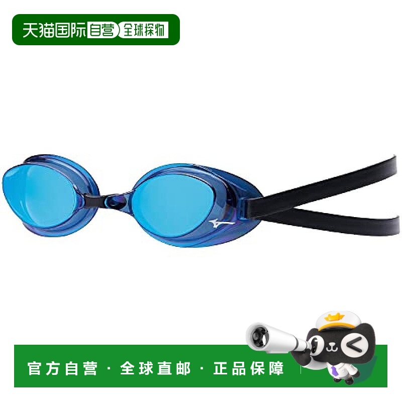 【日本直邮】美津浓ACCEL EYE 藏青色/蓝镜 均码 游泳泳镜游泳镜