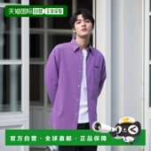 日本直邮GERRY 男女同款 刺绣标长袖 1h可退 宽松衬衫 GE25SS02