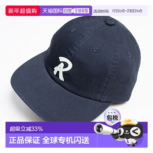1h可退 日本直邮RACAL男女同款R标贴片水洗做旧棒球帽 RL25025W