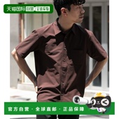 衬衫 1h可退 RAA613M00 男装 微凹凸易打理半袖 日本直邮ROSSO MEN