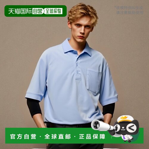 日本直邮Z 棒球男式短袖裁判员衬衫棒球服裁判员衬衫 ZETT BPU50