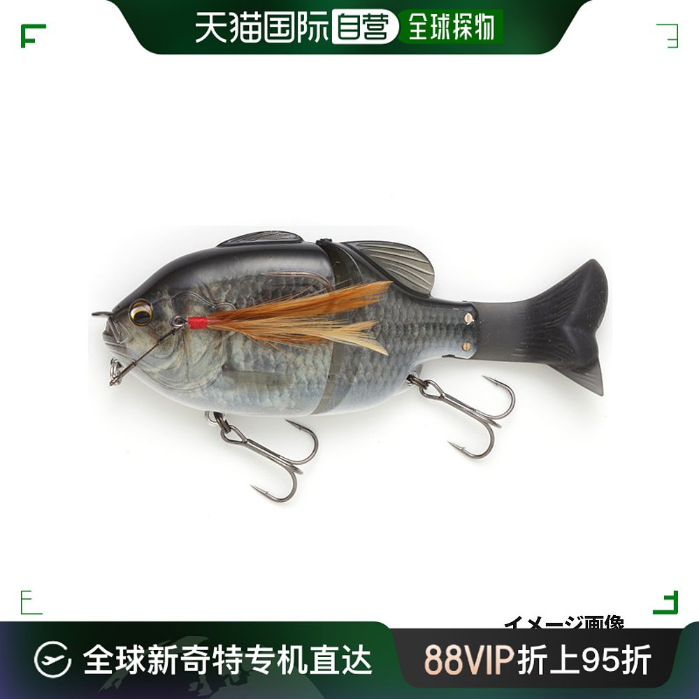 日本直邮Imakatsu Lure Gilroyd Jr. 3D现实主义#642冷鲤鱼银