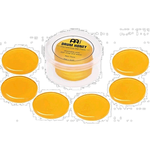 【日本直邮】MEINL麦尔止音胶泛音贴架子鼓镲片胶削震止音6只装MD