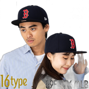 日本直邮NEW ERA 59FIFTY MLB 球场帽男女中性棒球帽 平顶帽 美国