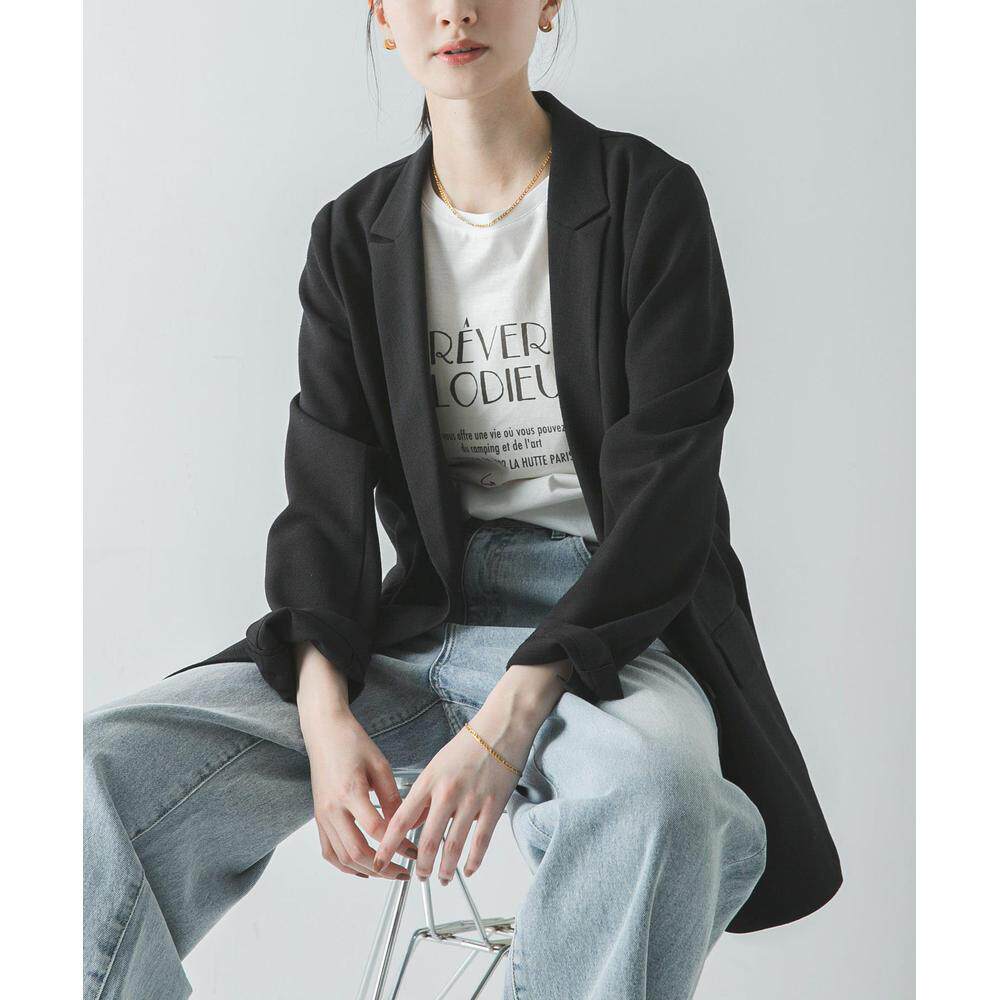 日本直邮URBAN RESEARCH 女装 双排扣网眼西装外套 UR26230207200
