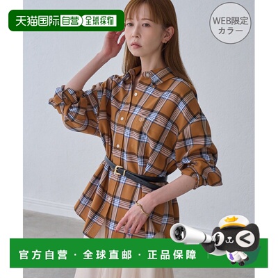 日本直邮ROPE' PICNIC 若佩尼 女装 刺绣LOGO格纹【付后1h可退】
