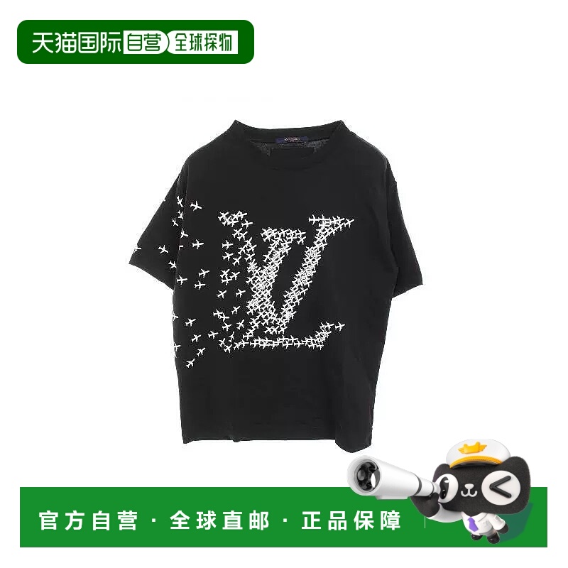 1h可退 日本直邮中古LV路易威登男B级9新Cut and sew针织布棉上衣