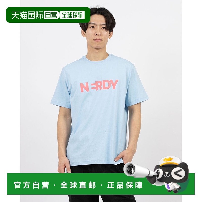 日本直邮NERDY 布伦克大logo短袖T恤 [NE8621EU000972] 白色