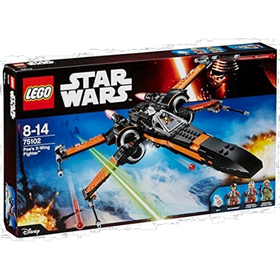 日本直邮星球大战Poe's X-Wing Fighter [TM] 75102