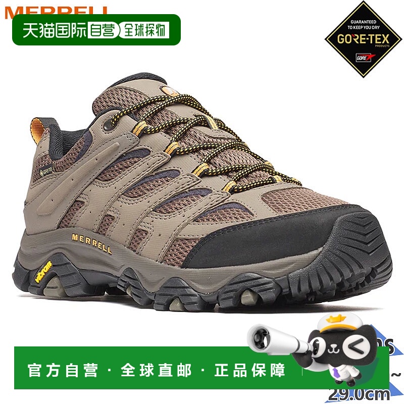 日本直邮Merrell 男士 MOAB 3 SYN GTX Moab Gore-Tex 运动鞋越野