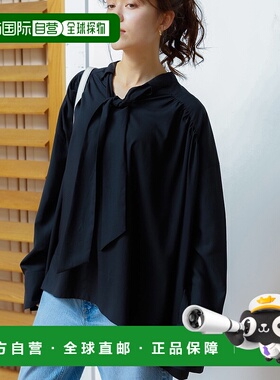 1h可退 日本直邮Rouge vif la cle 女士前后两用蝴蝶结衬衫 31480