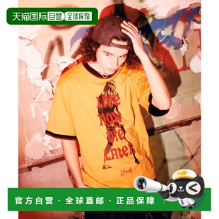 GB0225 1h可退 双面穿摇滚风T恤 男女同款 CS20 日本直邮glamb