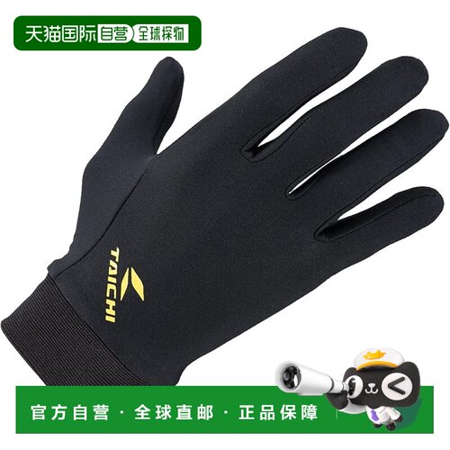【日本直邮】RS TAICHI 摩托车内手套 RST130 BLACK S 秋冬款 抓