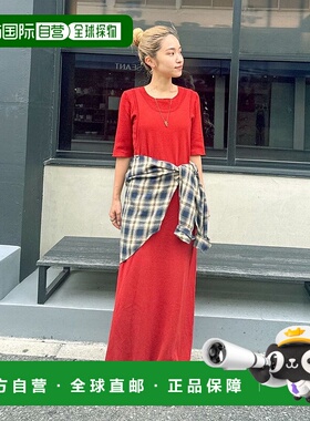 日本直邮Ungrid 层叠针织连衣裙 U02348EW22436套装长裙