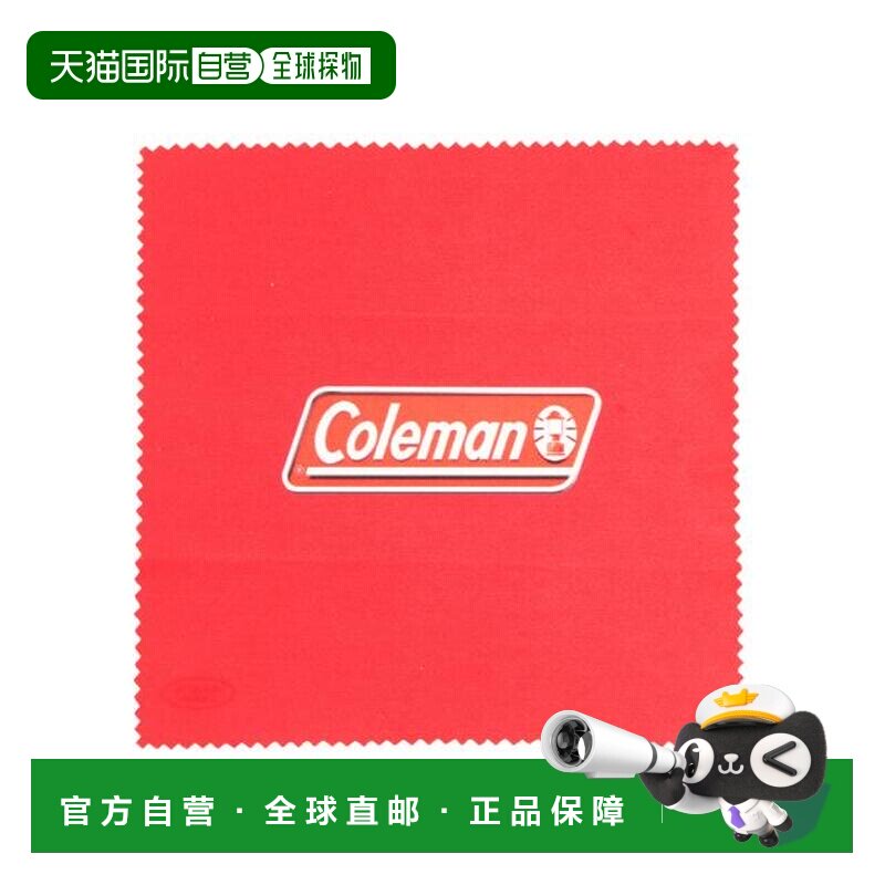 日本直邮Coleman 清洁布 CCE012 太阳镜配件镜片布 [XXXX] 红色