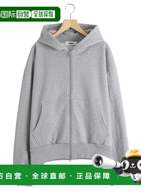 1h可退 日本直邮REVERBERATE 男装 全棉 半拉链连帽外套 宽松设计