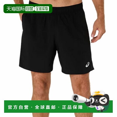 日本直邮ASICS 亚瑟士 Running Dry 男士跑步短裤 7英寸 2011D230