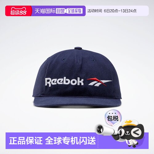 日本直邮Reebok GKD86 Classics Vector Flat Peak Cap (Vector N