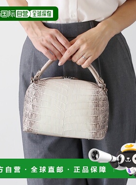1h可退 日本直邮sankyo shokai 女装 Himalaya鳄鱼纹 2way手提包