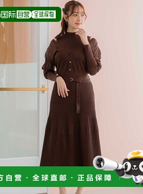 日本直邮Noela 透明拼接连衣裙 [N05236EW15513]