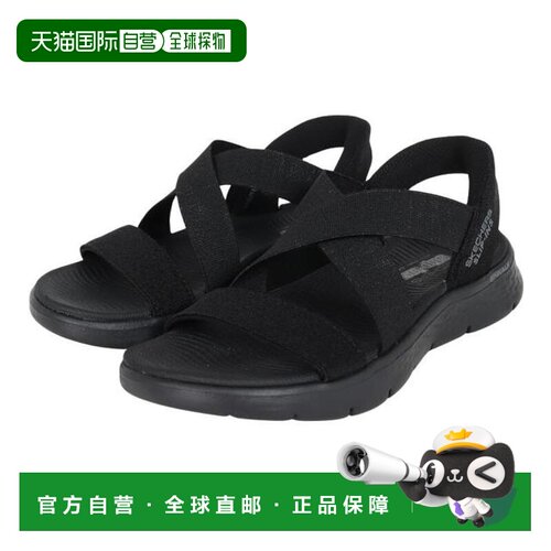 日本直邮SKECHERS 凉鞋 GOWALK FLEX 斯凯奇 黑色 141489-B