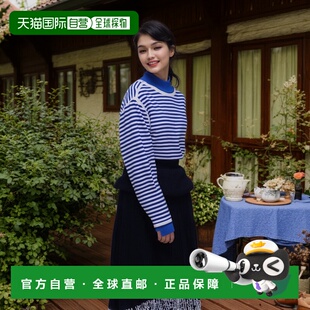 T恤 船领横条纹法兰绒长袖 长谷川主 日本直邮CAHLUMN 1小时内可退