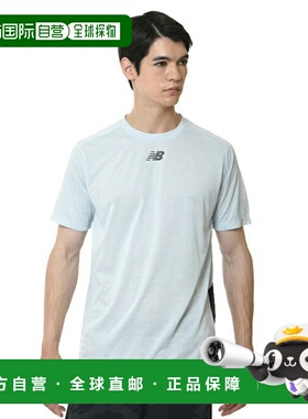 日本直邮 New Balance Impact男士半袖T恤 MT31251 IBH 运动T恤