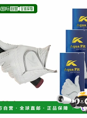 日本直邮Kasco AquaFit（3 只装）男士手套常规尺寸GF-23251