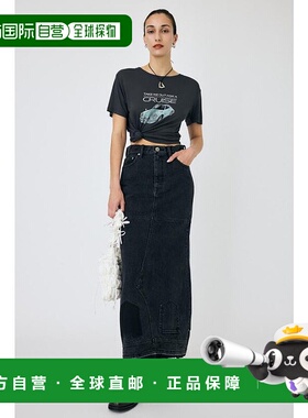 日本直邮MOUSSY UPSIDE DOWN REMAKE 牛仔裙 [MO1164EW032319]