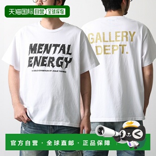 日本直邮GALLERY DEPT 男士短袖圆领T恤（MET-10279）复古印花棉L