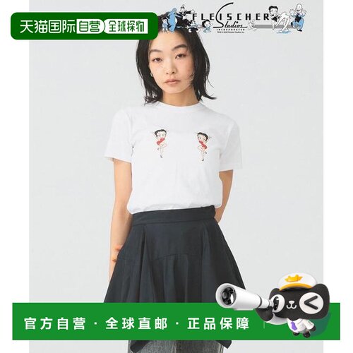 日本直邮Ray BEAMS Betty Boop(TM)（贝蒂娃娃） T恤 twins款
