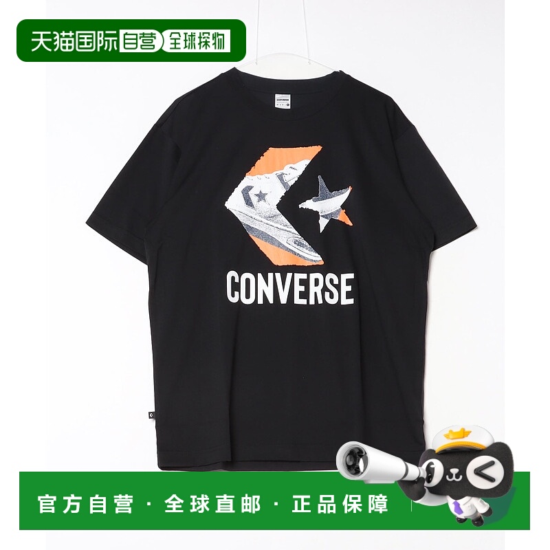 1h可退 日本直邮CONVERSE 匡威男士图案运动T恤 CO 4130006 CHEV/