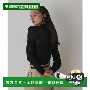 KNOTT针织上衣针织衫 日本直邮GRACE RIB SHEER CONTINENTAL