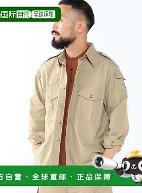 1h可退 日本直邮Willis & Geiger男士Bush Poplin衬衫 美国制造 A