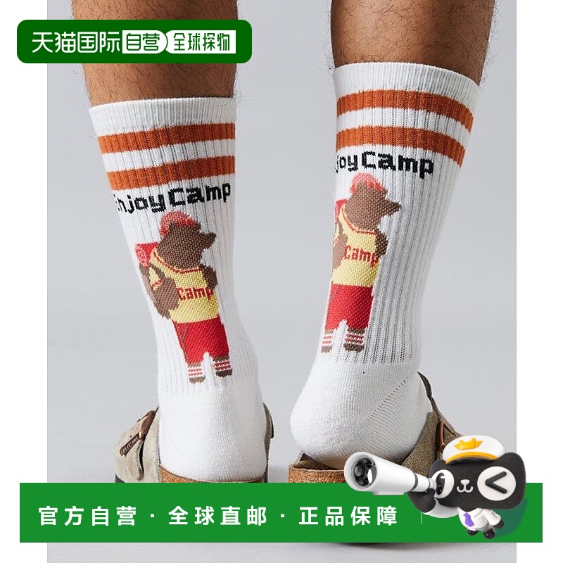 1h可退 日本直邮Coleman 男女同款 复刻中筒徒步袜 1488127000021