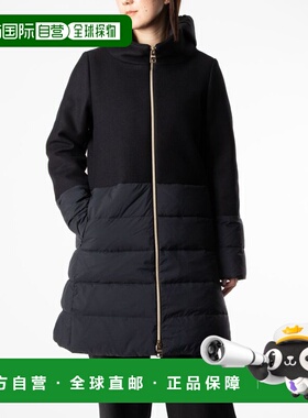 日本直邮HERNO ECOWOOL AND ECOAGE 长款羽绒服 (PI002118D 33344