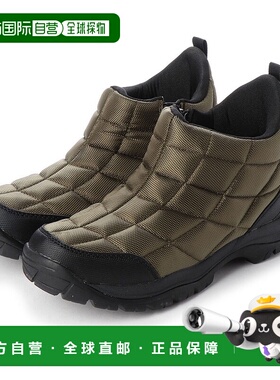 【日本直邮】Gino Zeeno 雨靴防水防寒男靴雪鞋雨鞋拉链轻便雪地