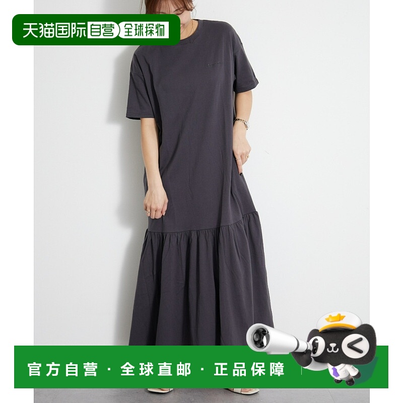 1h可退 日本直邮冠军 Champion女士宽松刺绣LOGO连衣裙 950575