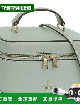 日本直邮FURLA 女士包袋 2WAY 单肩包 手提包 皮革 绿色 FURLA CA