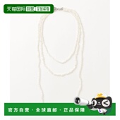 磁吸扣设计 1h可退 2122 女士三链珍珠风格 项链 日本直邮ROSE BUD