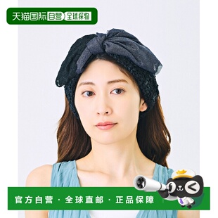 1h可退 日本直邮CA4LA 女装 蕾丝拼接 伸缩发带 可爱蝴蝶结设计 O