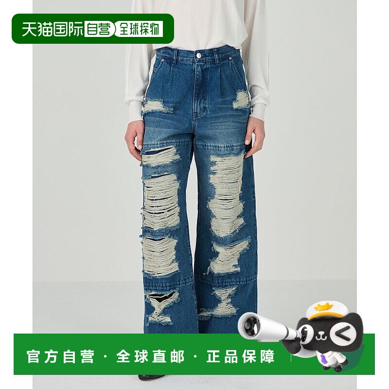 日本直邮GRACE CONTINENTAL 硬挺牛仔长裤裤子 GR9467EW016180