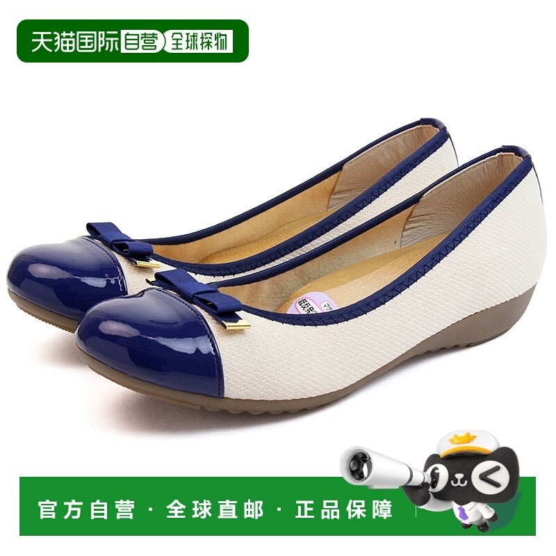 日本直邮ARCH CONTACT 女士芭蕾平底鞋舒适低跟带缎带平底鞋行走,女鞋,时尚休闲鞋,淘宝优惠券,粉丝福利购,淘宝优惠卷
