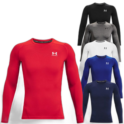 日本直邮Under Armour 内衬衬衫 UA Heat Gear Armor 长袖衬衫 13