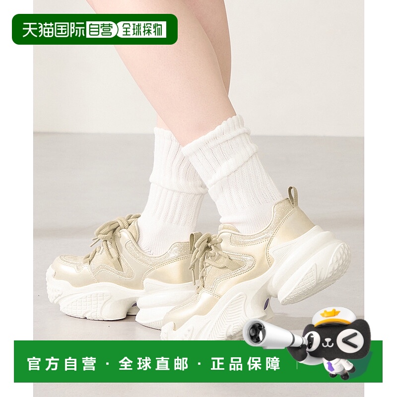 1h可退 日本直邮ORiental TRaffic 女装 双系带厚底老爹鞋 OT3776