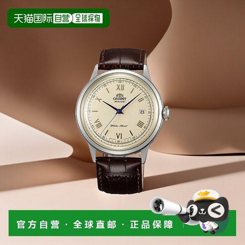 【日本直邮】ORIENT东方男士休闲手表潮流商务休闲时尚经典简约圆