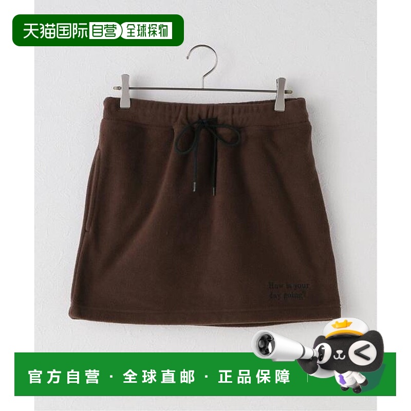 1h可退 日本直邮JOURNAL STANDARD 抓绒迷你裙