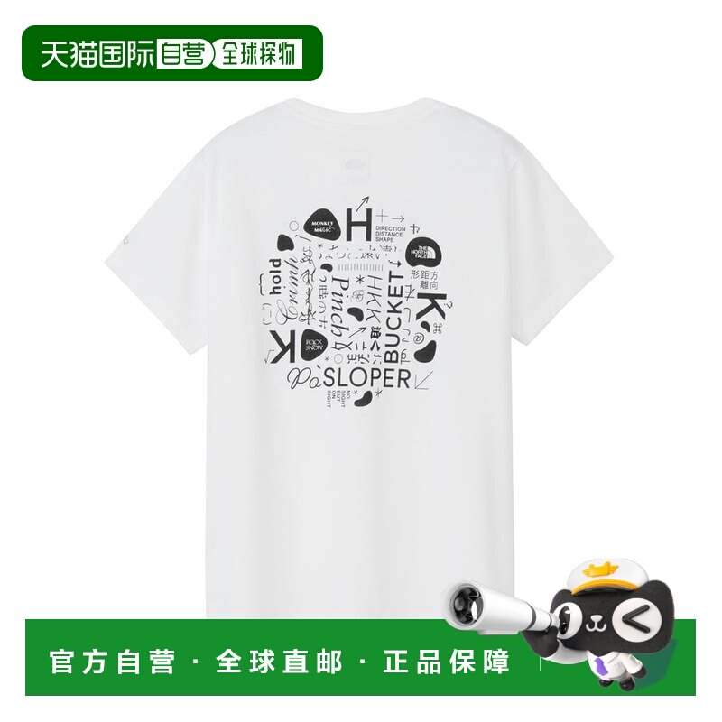 日本直邮THE NORTH FACE/北面 NTW32634 女款 运动T恤 白色 THE N图片