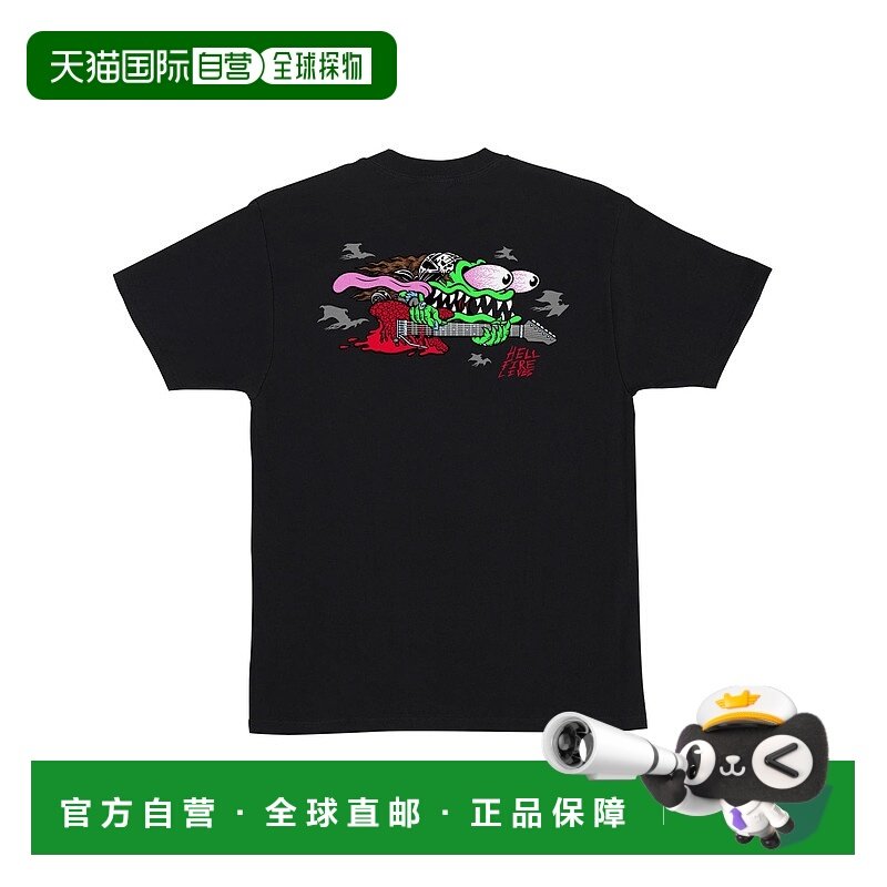 1h可退 日本直邮SANTA CRUZ男装宽松半袖T恤 联名 Stranger Thing